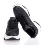 GUESS HAPYY ΓΥΝΑΙΚΕΙΑ SNEAKERS ΜΑΥΡΑ