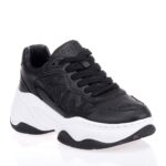GUESS HAPYY ΓΥΝΑΙΚΕΙΑ SNEAKERS ΜΑΥΡΑ