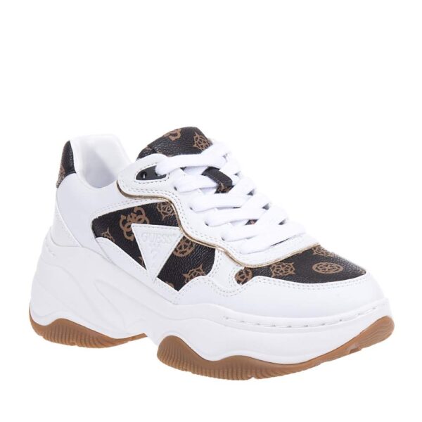 GUESS HAPYY ΓΥΝΑΙΚΕΙΑ SNEAKERS ΛΕΥΚΑ