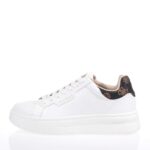 GUESS WINNIE ΓΥΝΑΙΚΕΙΑ ΛΕΥΚΑ ΔΕΡΜΑΤΙΝΑ SNEAKERS