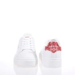 LEVIS EVELYN SNEAKERS ΛΕΥΚΟ-ΚΟΚΚΙΝΟ