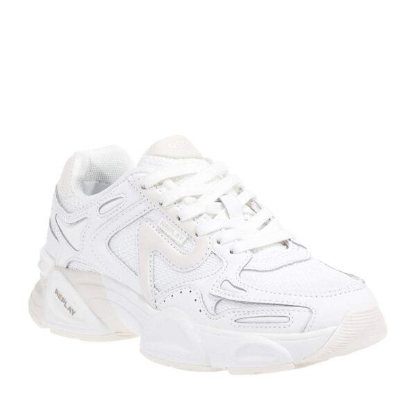 REPLAY DESTINY W FINE ΓΥΝΑΙΚΕΙΑ ΛΕΥΚΑ SNEAKERS
