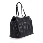 GUESS VIKKY II ΓΥΝΑΙΚΕΙΑ ΜΑΥΡΗ SHOPPER ΤΣΑΝΤΑ