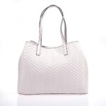 GUESS VIKKY II ΓΥΝΑΙΚΕΙΑ ΕΚΡΟΥ SHOPPER ΤΣΑΝΤΑ