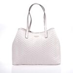 GUESS VIKKY II ΓΥΝΑΙΚΕΙΑ ΕΚΡΟΥ SHOPPER ΤΣΑΝΤΑ