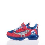 BULL BOYS ΠΑΙΔΙΚΑ SNEAKERS ΜΕ ΦΩΤΑΚΙΑ ΚΟΚΚΙΝΑ