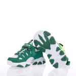 BULL BOYS ΠΑΙΔΙΚΑ SNEAKERS ΜΕ ΦΩΤΑΚΙΑ ΠΡΑΣΙΝΑ