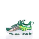 BULL BOYS ΠΑΙΔΙΚΑ SNEAKERS ΜΕ ΦΩΤΑΚΙΑ ΠΡΑΣΙΝΑ