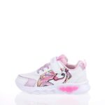 LELLI KELLY MAGGIE ΠΑΙΔΙΚΑ SNEAKERS ΜΕ ΦΩΤΑΚΙΑ ΛΕΥΚΑ