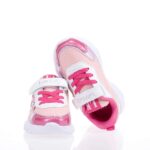 LELLI KELLY MAGGIE ΠΑΙΔΙΚΑ SNEAKERS ΜΕ ΦΩΤΑΚΙΑ ΡΟΖ