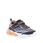 SKECHERS SLIGHTS-FLEX GLOW ULTRA ΠΑΙΔΙΚΑ ΑΘΛΗΤΙΚΑ ΜΑΥΡΑ