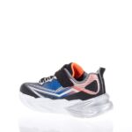 SKECHERS SLIGHTS-FLEX GLOW ULTRA ΠΑΙΔΙΚΑ ΑΘΛΗΤΙΚΑ ΜΑΥΡΑ