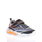 SKECHERS SLIGHTS-FLEX GLOW ULTRA ΠΑΙΔΙΚΑ ΑΘΛΗΤΙΚΑ ΜΑΥΡΑ