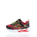 SKECHERS SLIGHTS-FLEX GLOW ULTRA ΠΑΙΔΙΚΑ ΑΘΛΗΤΙΚΑ ΜΑΥΡΑ