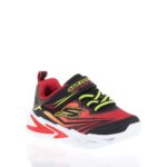 SKECHERS SLIGHTS-FLEX GLOW ULTRA ΠΑΙΔΙΚΑ ΑΘΛΗΤΙΚΑ ΜΑΥΡΑ