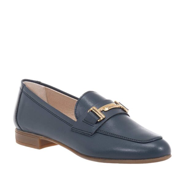 RAGAZZA ΓΥΝΑΙΚΕΙΑ LOAFERS ΔΕΡΜΑΤΙΝΑ ΜΠΛΕ