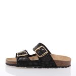 NATURBIO BY RELAXSHOE ΓΥΝΑΙΚΕΙΑ ΜΑΥΡΑ SLIDES