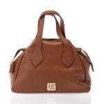 GUY LAROCHE ΔΕΡΜΑΤΙΝΗ ΓΥΝΑΙΚΕΙΑ ΤΣΑΝΤΑ ΧΕΙΡΟΣ ΜΑΥΡΗ