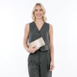 TAMARIS AMALIA RHINESTONE ΓΥΝΑΙΚΕΙΟ CLUTCH ΧΡΥΣΟ