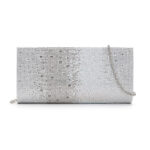 TAMARIS AMALIA RHINESTONE ΓΥΝΑΙΚΕΙΟ CLUTCH ΑΣΗΜΙ