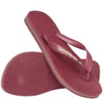 HAVAIANAS BRASIL LOGO ΓΥΝΑΙΚΕΙΕΣ ΣΑΓΙΟΝΑΡΕΣ AMARANTH