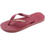 HAVAIANAS BRASIL LOGO ΓΥΝΑΙΚΕΙΕΣ ΣΑΓΙΟΝΑΡΕΣ AMARANTH