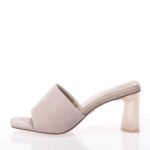 TAMARIS ΓΥΝΑΙΚΕΙΑ ΔΕΡΜΑΤΙΝΑ MULES ΓΚΡΙ