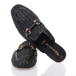 TAMARIS ΓΥΝΑΙΚΕΙΑ MULES ΨΑΘΙΝΑ ΜΑΥΡΑ