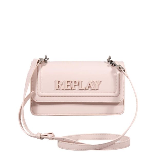 REPLAY ΓΥΝΑΙΚΕΙΑ CROSSBODY ΤΣΑΝΤΑ ΡΟΖ