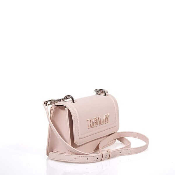 REPLAY ΓΥΝΑΙΚΕΙΑ CROSSBODY ΤΣΑΝΤΑ ΡΟΖ