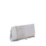 TAMARIS AMALIA RHINESTONE ΓΥΝΑΙΚΕΙΟ CLUTCH ΑΣΗΜΙ