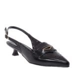 TOUTOUNIS ΓΥΝΑΙΚΕΙΕΣ ΜΑΥΡΕΣ SLINGBACK ΓΟΒΕΣ