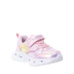 LELLI KELLY MARGHERITA ΠΑΙΔΙΚΑ SNEAKERS ΜΕ ΦΩΤΑΚΙΑ ΡΟΖ
