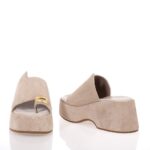 KOMIS AND KOMIS ΓΥΝΑΙΚΕΙΑ ΜΠΕΖ ΔΕΡΜΑΤΙΝΑ MULES