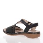RIEKER ΓΥΝΑΙΚΕΙΑ ΜΑΥΡΑ ΠΕΔΙΛΑ ΜΕ VELCRO