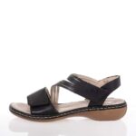 RIEKER ΓΥΝΑΙΚΕΙΑ ΜΑΥΡΑ ΠΕΔΙΛΑ ΜΕ VELCRO
