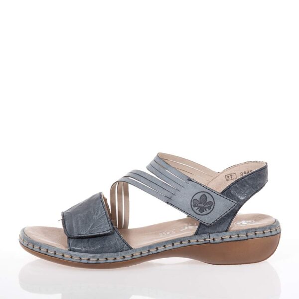 RIEKER ΓΥΝΑΙΚΕΙΑ ΜΠΛΕ ΠΕΔΙΛΑ ΜΕ VELCRO