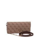 GUESS NOELLE ΓΥΝΑΙΚΕΙΑ CROSSBODY ΤΣΑΝΤΑ ΜΠΕΖ