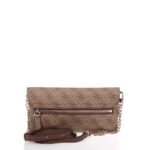 GUESS NOELLE ΓΥΝΑΙΚΕΙΑ CROSSBODY ΤΣΑΝΤΑ ΜΠΕΖ