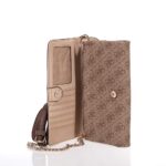 GUESS NOELLE ΓΥΝΑΙΚΕΙΑ CROSSBODY ΤΣΑΝΤΑ ΜΠΕΖ