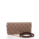 GUESS NOELLE ΓΥΝΑΙΚΕΙΑ CROSSBODY ΤΣΑΝΤΑ ΜΠΕΖ