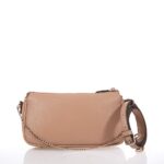 GUESS NOELLE ΓΥΝΑΙΚΕΙΑ ΤΣΑΝΤΑ DOUBLE POUCH ΜΠΕΖ