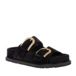 KOMIS AND KOMIS ΓΥΝΑΙΚΕΙΑ ΔΕΡΜΑΤΙΝΑ FLATFORMS ΜΑΥΡΑ