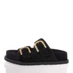 KOMIS AND KOMIS ΓΥΝΑΙΚΕΙΑ ΔΕΡΜΑΤΙΝΑ FLATFORMS ΜΑΥΡΑ