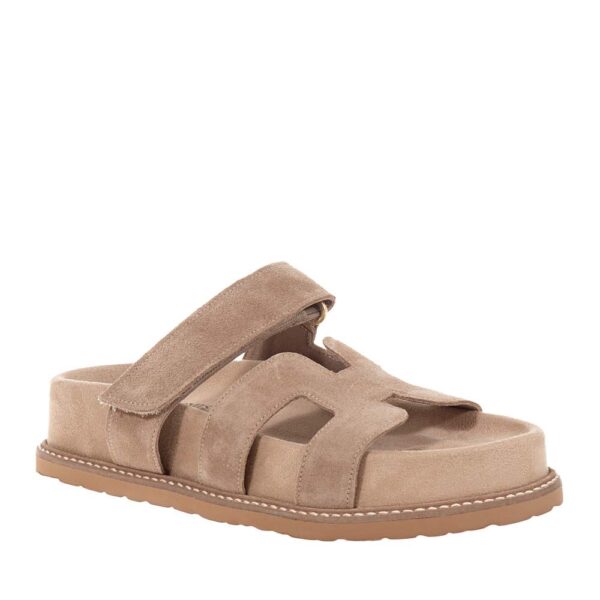 KOMIS AND KOMIS ΓΥΝΑΙΚΕΙΑ ΔΕΡΜΑΤΙΝΑ FLATFORMS TABACO