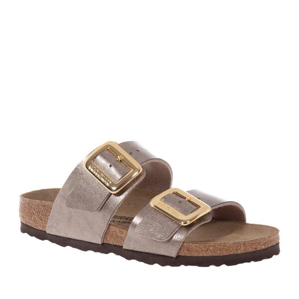BIRKENSTOCK SYDNEY CUSHION BUCKLE ΓΥΝΑΙΚΕΙΑ SLIDES TAUPE