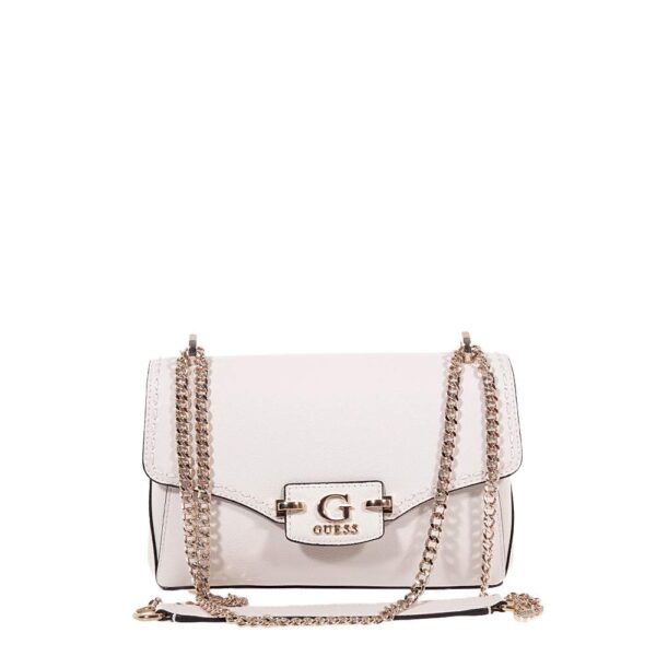 GUESS NASTRA ΓΥΝΑΙΚΕΙΑ ΤΣΑΝΤΑ ΩΜΟΥ OFFWHITE