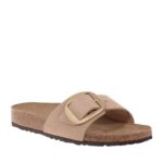 BIRKENSTOCK MADRID BIG BUCKLE ΓΥΝΑΙΚΕΙΑ SLIDES ΜΠΕΖ