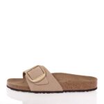 BIRKENSTOCK MADRID BIG BUCKLE ΓΥΝΑΙΚΕΙΑ SLIDES ΜΠΕΖ