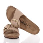 BIRKENSTOCK MADRID BIG BUCKLE ΓΥΝΑΙΚΕΙΑ SLIDES ΜΠΕΖ